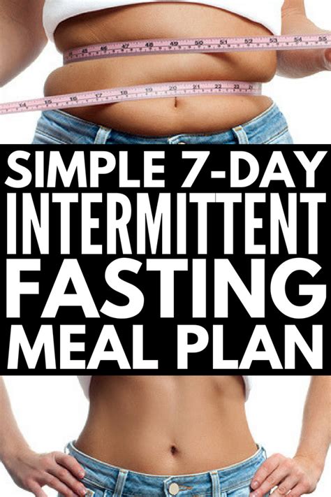 Weight Loss that Works: 7-Day Intermittent Fasting Meal Plan for Beginners