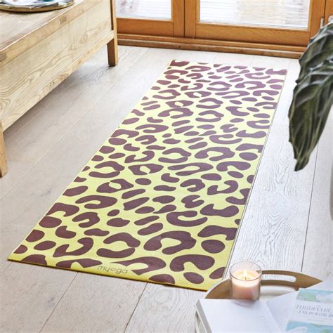 Leopard Print Yoga Mat By Lisa Angel | notonthehighstreet.com