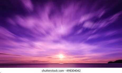 Photo Purple Twilight Sky White Balance Stock Photo 498304042 | Shutterstock