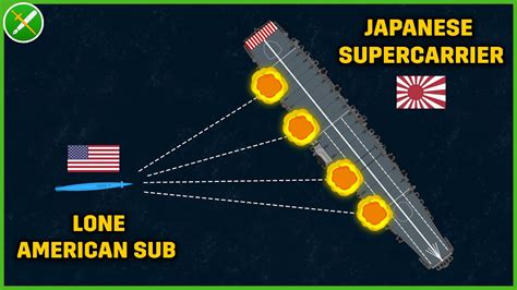 1 US Sub Sinks a Japanese Supercarrier – Sinking of Shinano ...