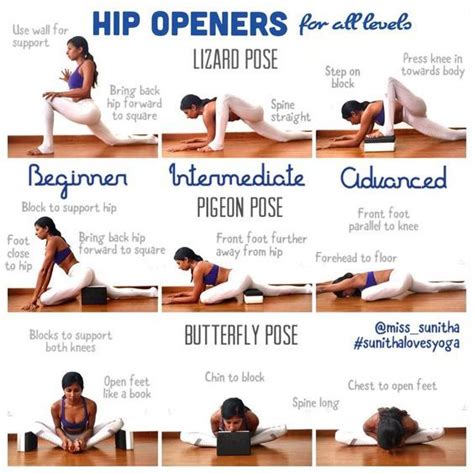 Hip Opening - Lizar Pose - Pigeon Pose - Butterfly Pose #yoga | Hip opening yoga, Easy yoga ...