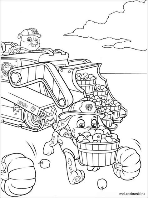 Paw Patrol coloring pages