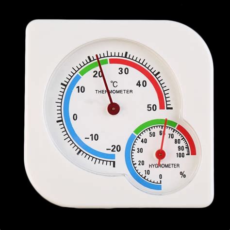 2016 New Useful Nursery Baby House Room Mini Thermometer Wet Hygrometer ...