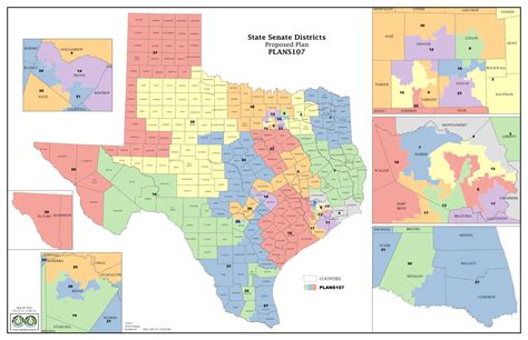 New Texas Senate District Maps Proposed | The Texas Tribune