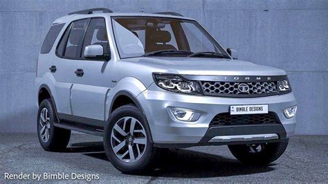 2023 Tata Safari 4x4 Classic Rendered - New SUV, Old Platform