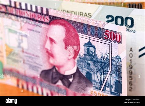 Honduran money - lempira a business background Stock Photo - Alamy