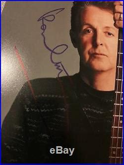 Paul McCartney Original Autogramm Signed Autograph IN PERSON The ...