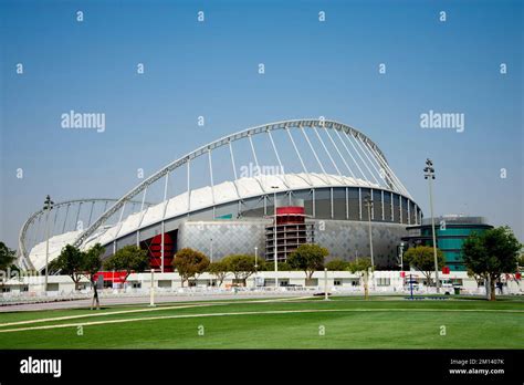 Khalifa International Stadium - Doha - Qatar Stock Photo - Alamy
