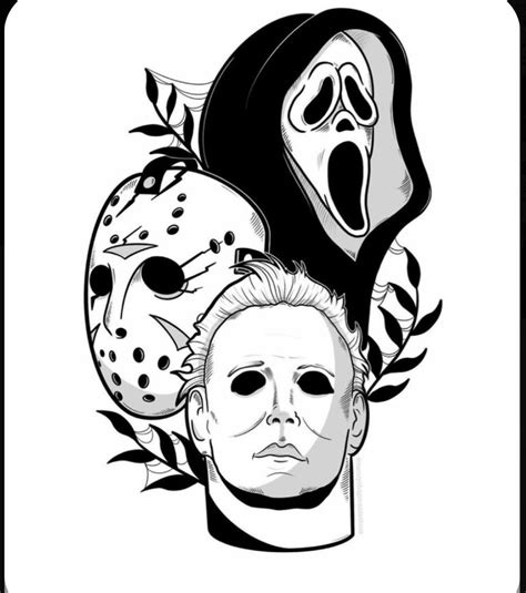 Horror Movie Tattoos, Spooky Tattoos, Halloween Tattoos, Scary Movies ...