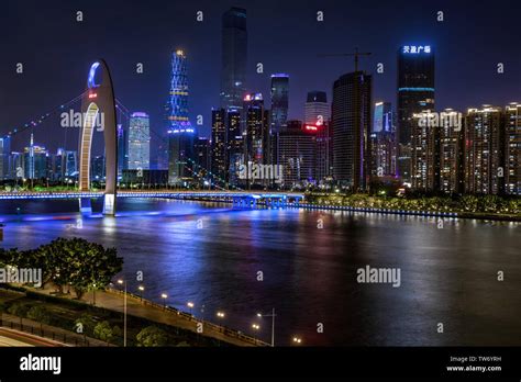 Night View of Guangzhou City Stock Photo - Alamy