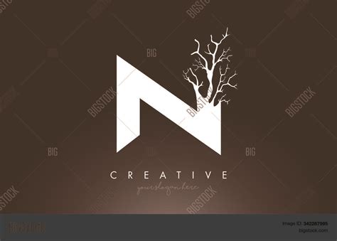 Letter N Design Logo Vector & Photo (Free Trial) | Bigstock