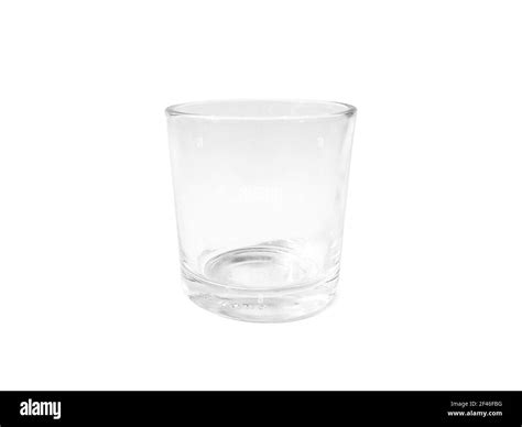 A small glass on white background with clipping path Stock Photo - Alamy