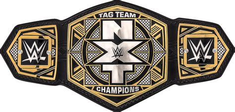 NXT Tag Team Championship Belt (2017) PNG by DarkVoidPictures on DeviantArt