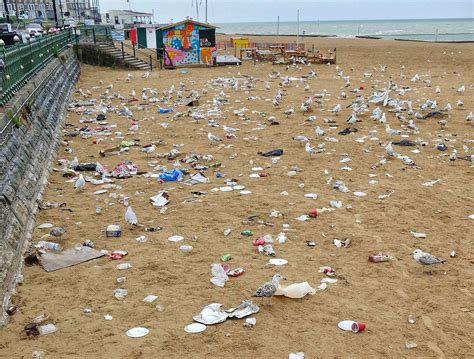 Margate beach litter mess branded 'shocking and heartbreaking' by ...