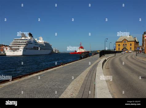 Norway, Stavanger, Port, Cruise Ship Stock Photo - Alamy