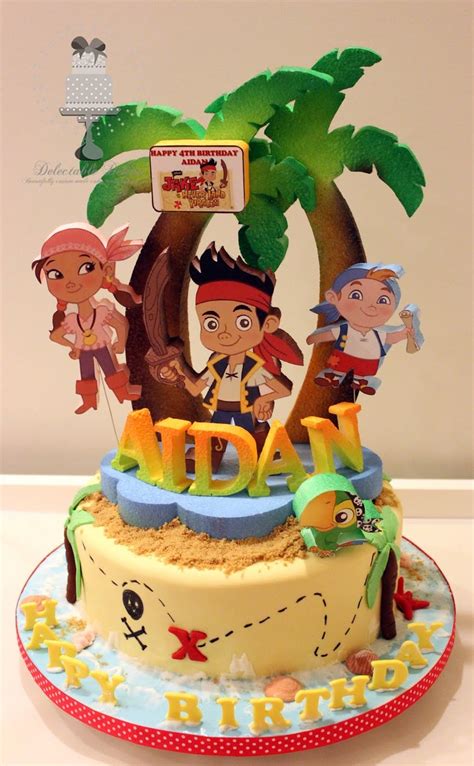 17 Best images about Jake & Neverland Pirates Cakes on Pinterest | Birthdays, Pirates and Cakes