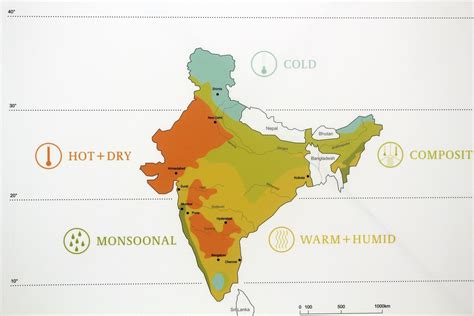 Indian weather map - Weather map in India (Southern Asia - Asia)