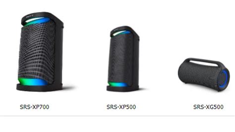 Sony wireless party speakers launched, price starts at Rs 26,999