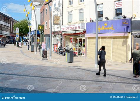 Hanley shopping centre editorial stock photo. Image of bank - 59691483