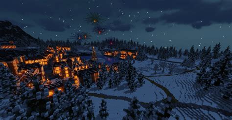 Dymshire - Cozy Winter Village (FBC) Minecraft Map