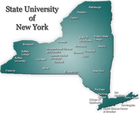 Suny Schools Map