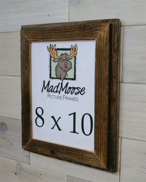 8x10 Double Barn Wood Picture Frame