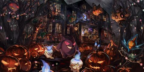 Pokémon | Ghost pokemon, Halloween wallpaper cute, Pokemon halloween