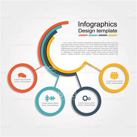 Infographic design template with place for your data. Vector ...