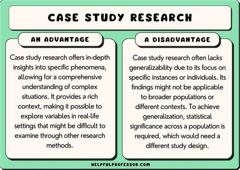 case study design advantages