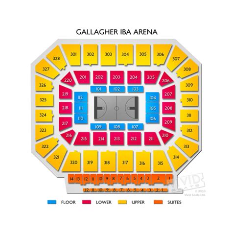 Gallagher Iba Arena Seating Chart | Vivid Seats