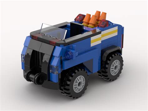 LEGO MOC Paw Patrol Chase's Policecar by Chricki | Rebrickable - Build ...