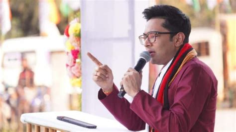 Tripura: TMC leader Abhishek Banerjee slams BJP for destroying the ...