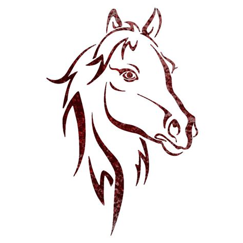 Printable Horse Template - Printable Calendars AT A GLANCE