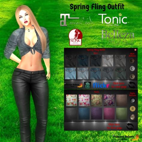 Second Life Marketplace - Spring Fling Outfit "BOXED"