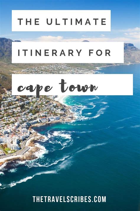 The ultimate itinerary for Cape Town, South Africa As put together by a ...