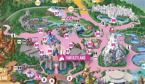 2024 Disneyland Park Map California (Printable PDF)