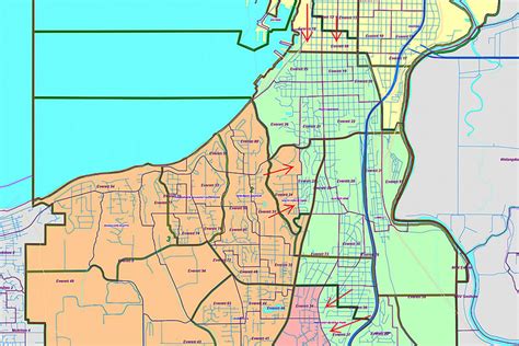 Proposed map shifts every Everett City Council district - Parkbench