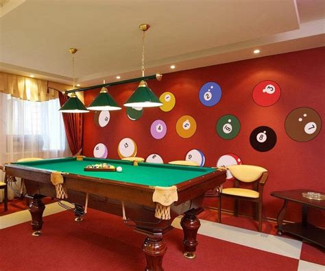 Billiard Decals | Billiard Room Wall Décor | StickerBrand