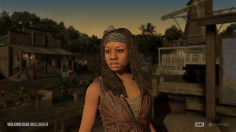 the-walking-dead-onslaught-screenshot-michonne-alexandria-2560x1440 - Survios