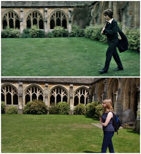 In Harry's footsteps, New College, Oxford. [OC] : r/harrypotter