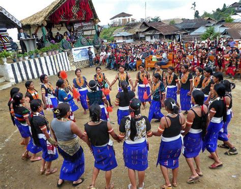 Aoling Festival Mon Nagaland, Konyak Tribe Dance, Information