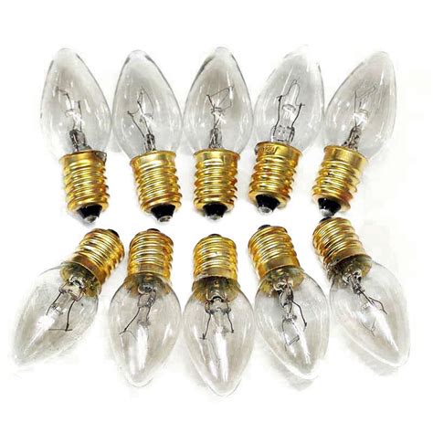 Salt Lamp Light Bulbs – 10 Pack (12V-12W) | Himalayan Salt Factory