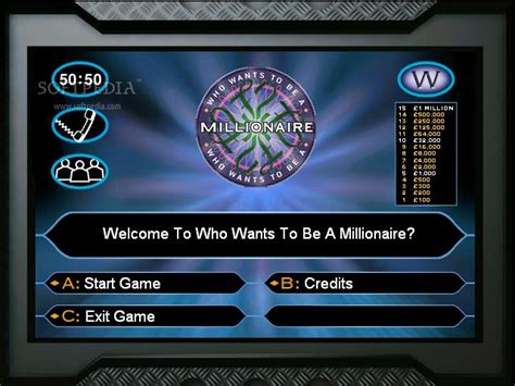 Who Wants To Be A Millionaire? Game Free Download