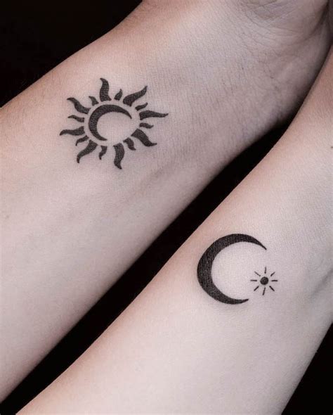 Unveiling the mystique of sun and moon tattoos: Discover a curated collection of 15+ elegant ...