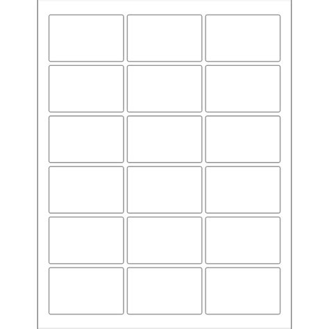 Blank labels template | Free SVG