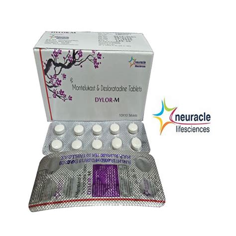 Montelukast & Desloratadine Tablets Manufacturer and Supplier in India