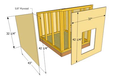 Wooden Dog House Designs