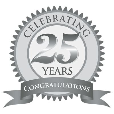 Anniversary clipart 25 year, Anniversary 25 year Transparent FREE for ...