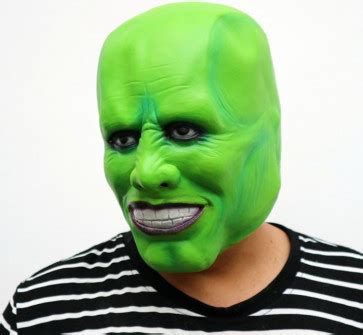 The Mask 1994 Jim Carrey Mask Costume | Costume Party World