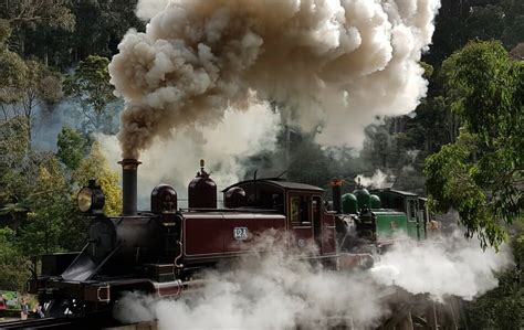 Puffing Billy Steam Train, our famous little tourist train.